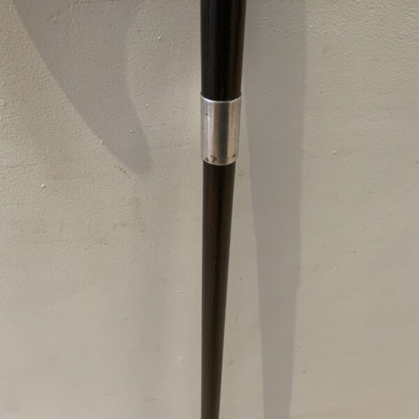 Gentleman’s walking stick sword stick with silver collar - Image 7