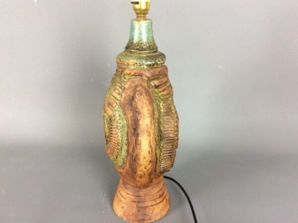 Bernard Rooke Studio Pottery Lamp c1960’s Bernard Rooke Antique Lighting 9