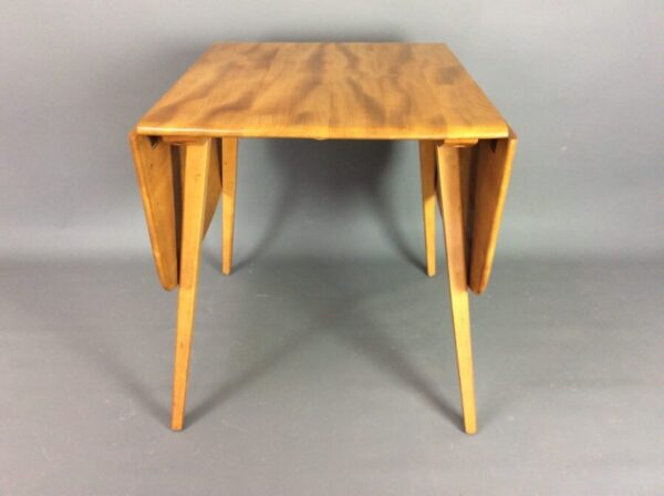 Mid Century Ercol Rectangular Drop Leaf Table dining table Antique Furniture 5