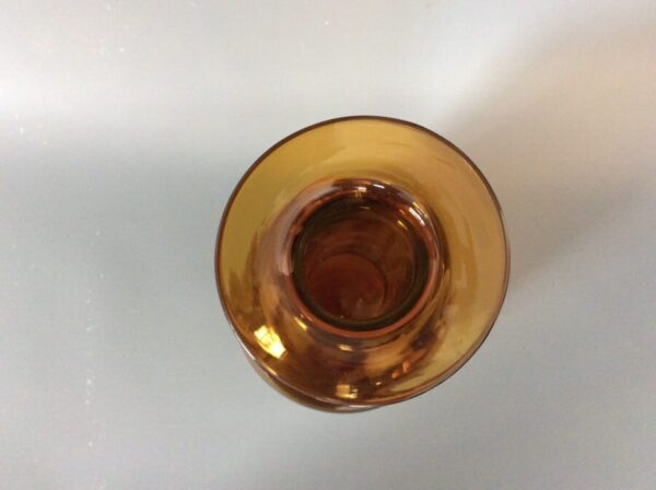 Danish Amber Gulvase by Otto Brauer for Holmegaard c1960's - Image 3