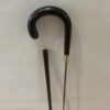 Gentleman’s walking stick sword stick with silver collar - Image 11