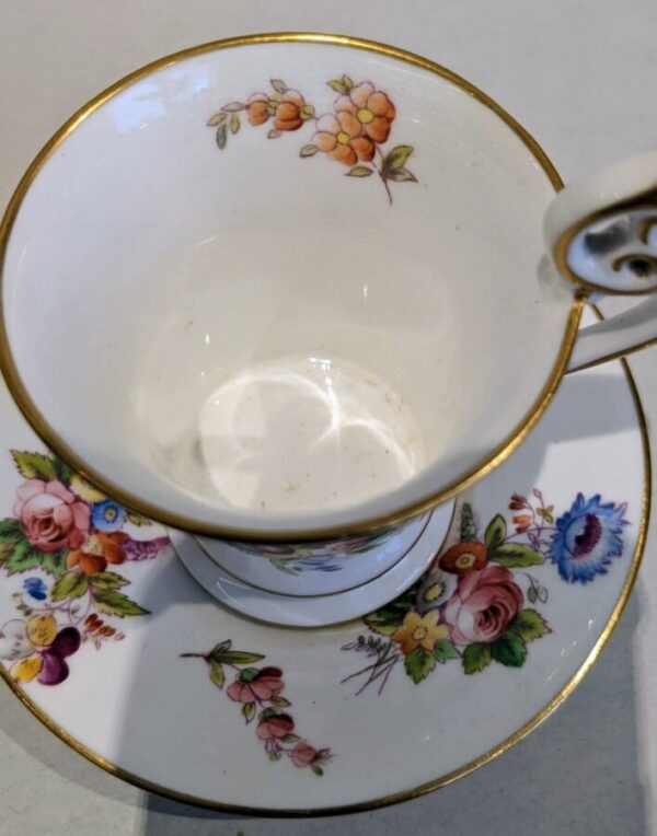 Coalport Demitasse Cup and Saucer - Image 4