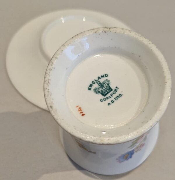 Coalport Demitasse Cup and Saucer - Image 5