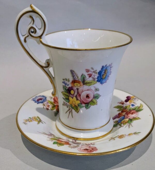 Coalport Demitasse Cup and Saucer - Image 6