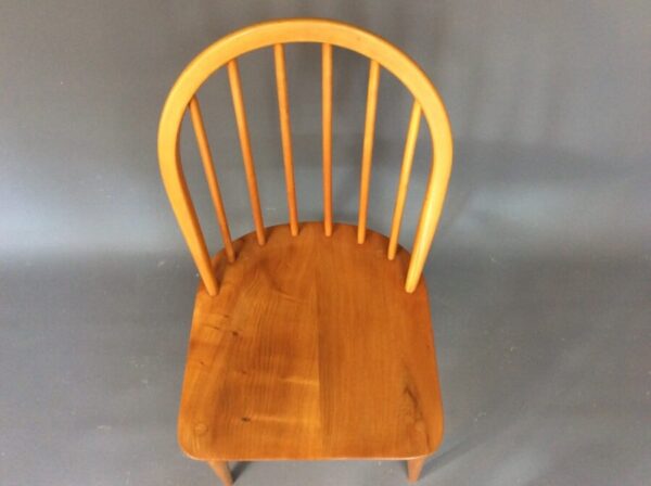 Mid Century Set of 4 Ercol Windsor Chairs - Image 4