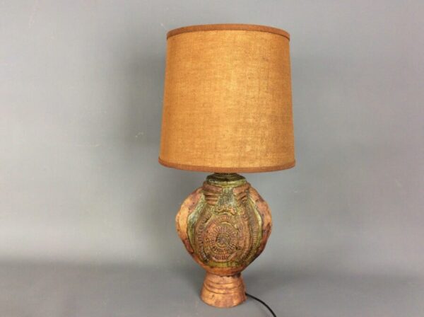 Bernard Rooke Studio Pottery Lamp c1960’s Bernard Rooke Antique Lighting 6
