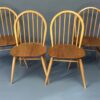 Mid Century Set of 4 Ercol Windsor Dining Chairs