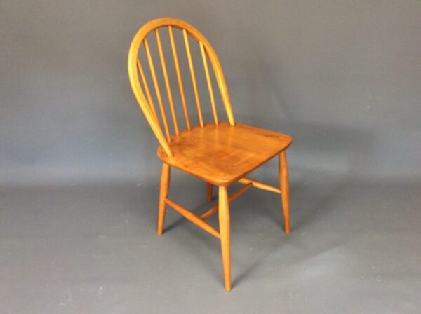 Mid Century Set of 4 Ercol Windsor Chairs - Image 2