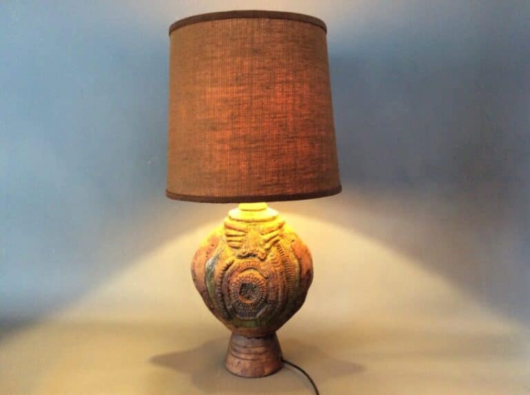 Bernard Rooke Studio Pottery Lamp c1960's