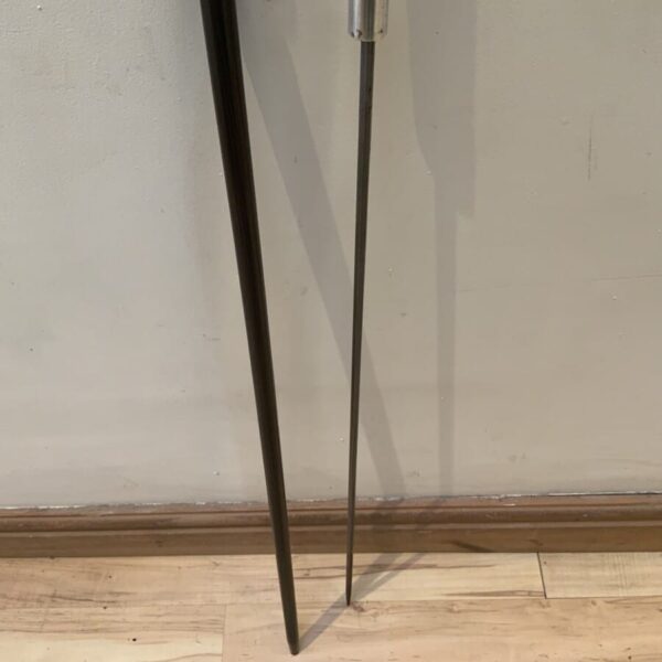 Gentleman’s walking stick sword stick with silver collar - Image 12