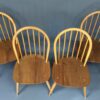 Mid Century Set of 4 Ercol Windsor Dining Chairs - Image 2