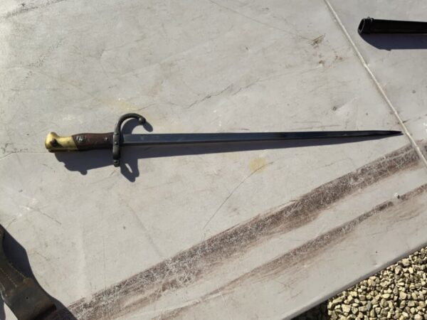 French Bayonet & Scabbard - Image 13