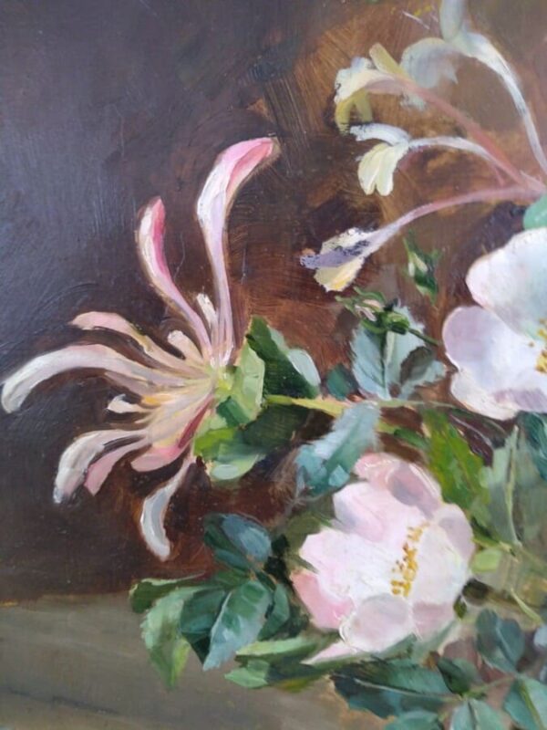 Honeysuckle and Wild Roses by Anne Cotterill - Image 3