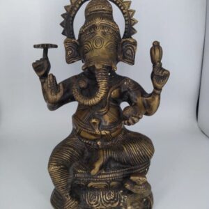 Lord Ganesh, Hindu Elephant God Animal sculpture Antique Sculptures