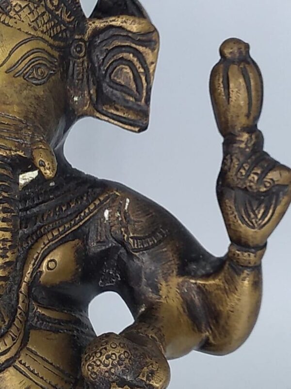 Lord Ganesh, Hindu Elephant God Animal sculpture Antique Sculptures 10