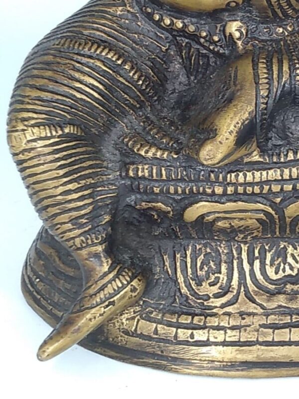 Lord Ganesh, Hindu Elephant God Animal sculpture Antique Sculptures 15