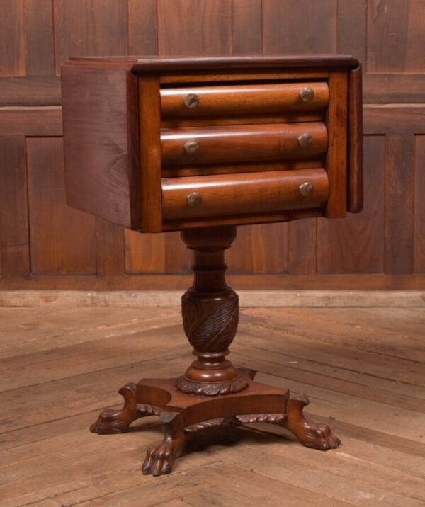 Victorian Mahogany Worktable SAI2798 - Image 3