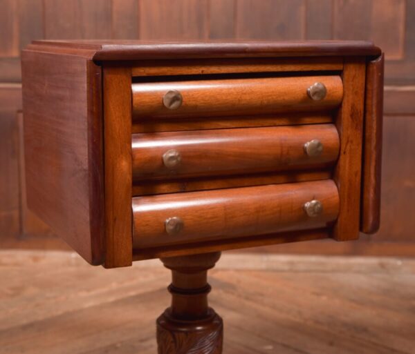 Victorian Mahogany Worktable SAI2798 - Image 5