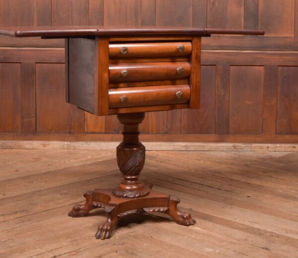 Victorian Mahogany Worktable SAI2798 - Image 11