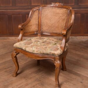 Victorian Walnut Bergere Armchair SAI2791 Antique Chairs