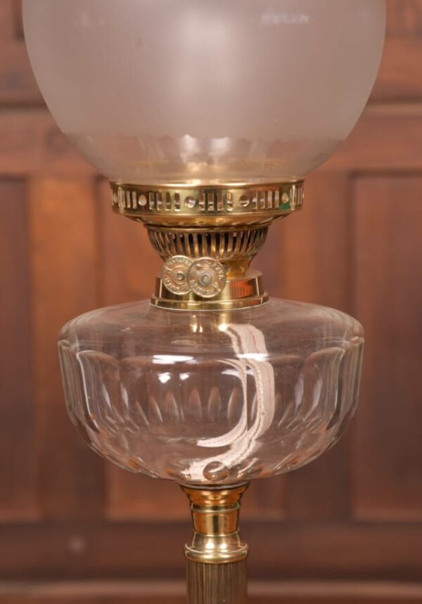 Victorian Oil / Paraffin Lamp SAI2794 Antique Lighting 5