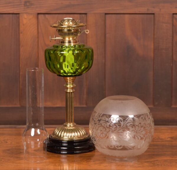 Victorian Oil / Paraffin Lamp SAI2796 - Image 5