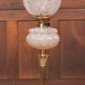 Victorian Brass Oil / Paraffin Lamp SAI2795 Antique Lighting