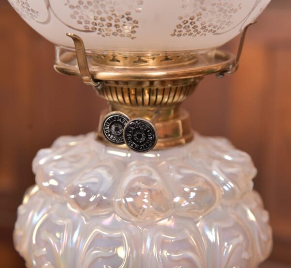 Victorian Brass Oil / Paraffin Lamp SAI2795 Antique Lighting 4