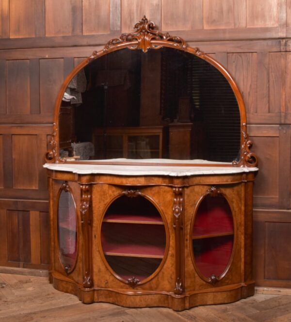 Victorian Mirror Back Credenza SAI2790 - Image 9