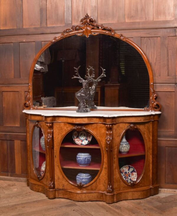 Victorian Mirror Back Credenza SAI2790