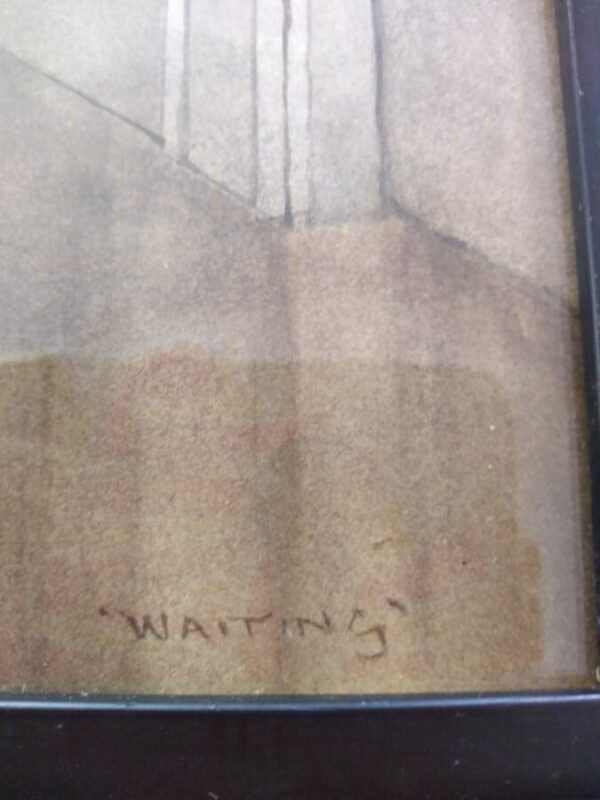 'Waiting' by William Lindsay Cable - Image 4
