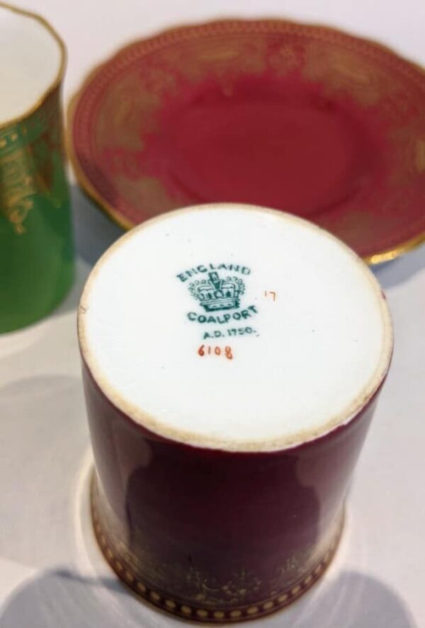 Coalport 'Toothpick Holders' - Image 4