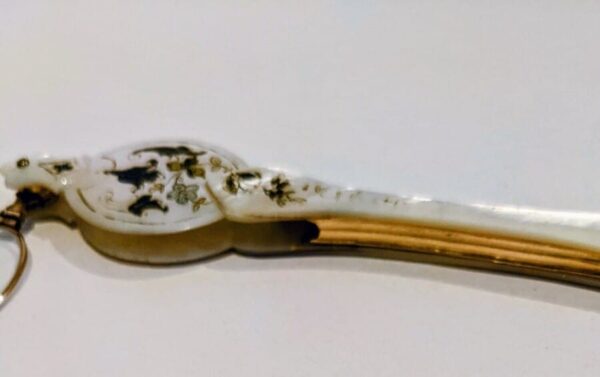 Gold cased Lorgnette - Image 5