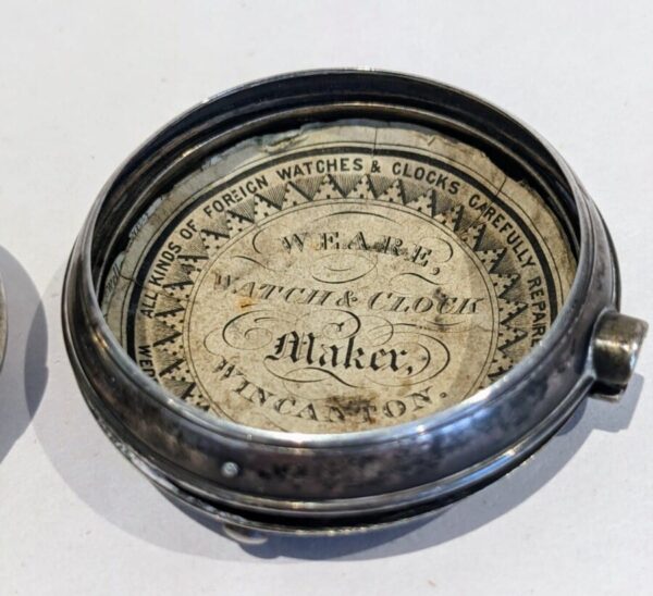 Restoration Pocket Watch Antique Silver Antique Jewellery 4