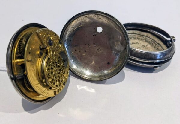 Restoration Pocket Watch Antique Silver Antique Jewellery 7