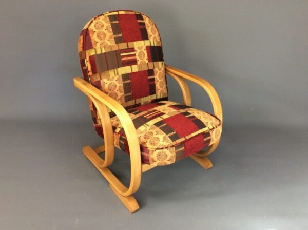 Art Deco Lounge Chair 1930’s art deco Antique Chairs 3