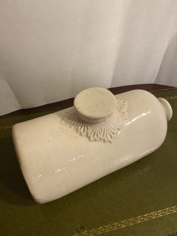Porcelain hot water bottle circa 1930s