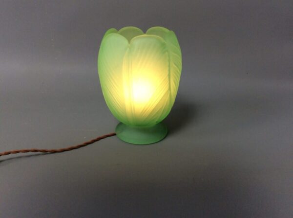 Art Deco Glass Table Lamp art deco Antique Lighting 5