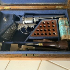 Revolver Boxed Pin-fire .36 Officers Superb Antique Guns