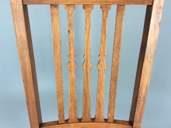 Set of 4 Arts & Crafts Dining Chairs by Shapland & Petter c1900 - Image 4