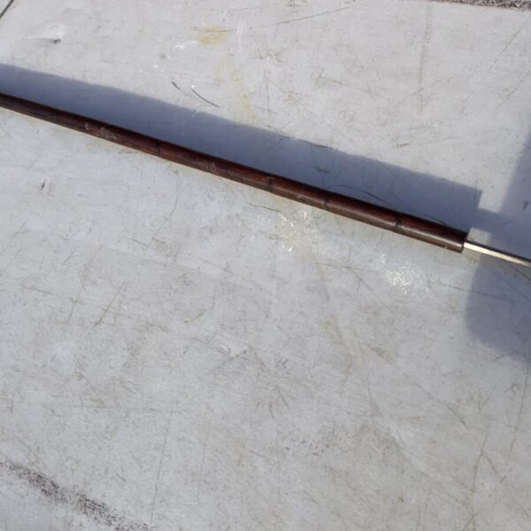 Gentleman’s walking stick sword stick with silver mount - Image 13