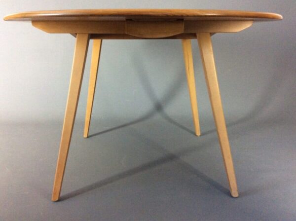 Mid Century Ercol Oval Drop Leaf Dining Table Dining Antique Furniture 8