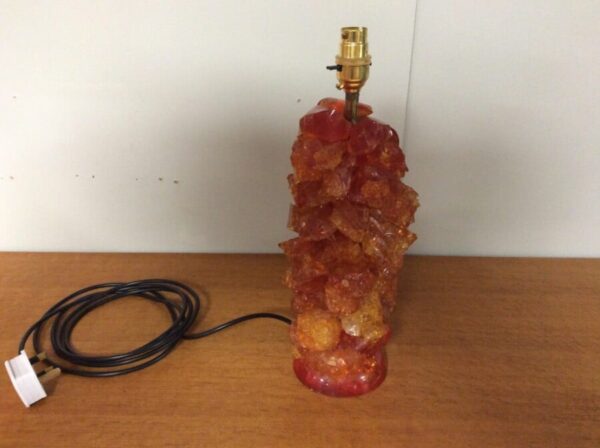 Mid Century Shatterline Table Lamp c1960's - Image 3
