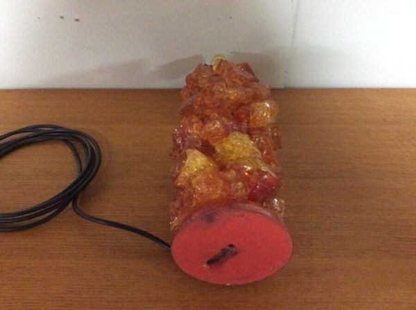 Mid Century Shatterline Table Lamp c1960's - Image 4