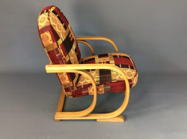 Art Deco Lounge Chair 1930’s art deco Antique Chairs 4