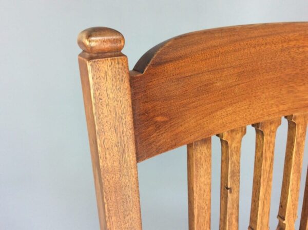 Set of 4 Arts & Crafts Dining Chairs by Shapland & Petter c1900 - Image 7