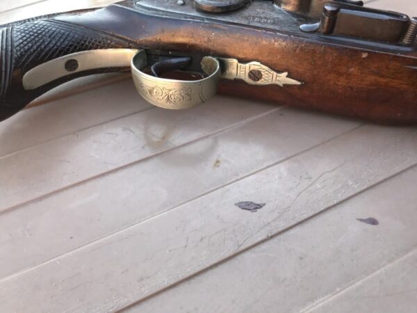 Dublin Castle Flintlock pistol - Image 6