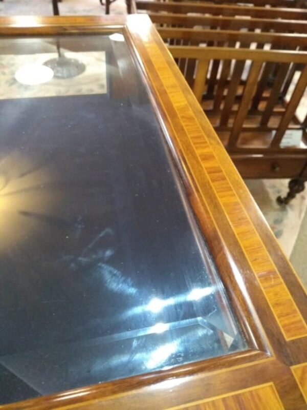 Blue Lined Bijouterie Table Bijouterie Table Antique Furniture 10