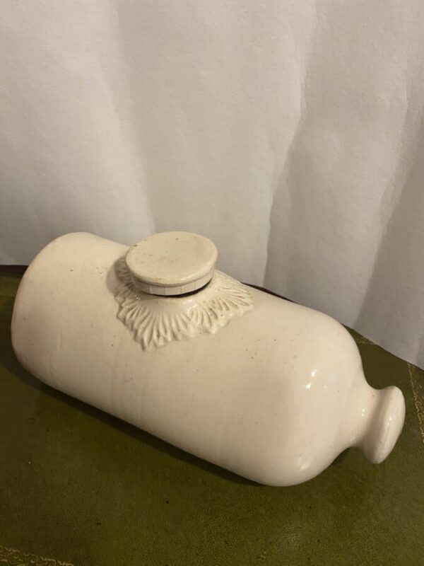 Porcelain hot water bottle circa 1930s english porcelain Antique Ceramics 4