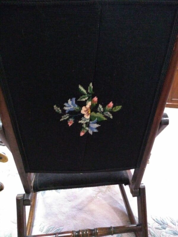 Campaign Folding Rocking Chair Campaign Chair Antique Chairs 5